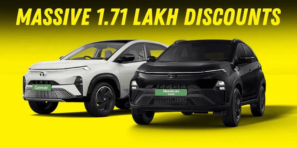Tata Curvv EV Discounts Reach Up to Rs 3.45 Lakh in April 2026